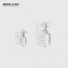 4.5Bellows Suction Cup Vacuum Suction Cup With Connector for Packaging Industry thumbnail-2