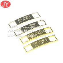 Custom Logo Metal Shoelace Buckle Zina Alloy Shoe Lace Buckle Fashion Lace Buckle Tips thumbnail-2