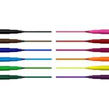 Factory Low MOQ Cheap Felt Tip Brush Pens Twin-tip Watercolor Brush Marker Pen 0.4mm Fineliner Pen thumbnail-3