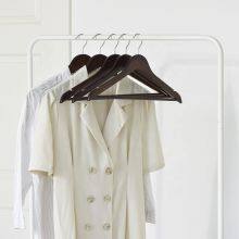 Promotion Wholesale Wooden Clothes Hangers With Bar Vintage Suit Hanger thumbnail-1