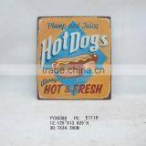 Rectangle Embossed Tin Sign, Metal Wall Arts for Home Decor thumbnail-1