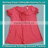 Women's Viscose T-shirt/viscose Polyester Cotton T-shirts/t-shirt Viscose Cotton thumbnail-1