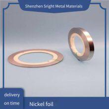 Nickel Alloy Strip, Electronic Components, Conductive Pure Nickel Foil, n6 Hard-state Nickel Sheet and Foil, High-elasticity Nickel-plated Steel Strip thumbnail-1