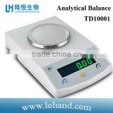 Simple 3 keys panel for easy operation TD series electronic balance 0.1g/1g