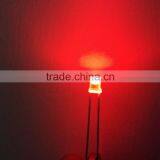 3mm Diffused Red Round Led Lamp 625nm thumbnail-3