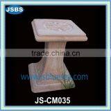 Carved Marble Square Prop Pillar