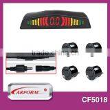 Led display rear parking sensor kit with 20 different color type waterproof ultasonic sensor