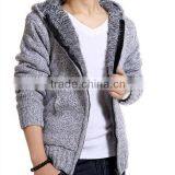 Stylish Dark Grey Coat thumbnail-5
