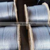 Zinc Galvanized 7*19 Steel Wire Rope