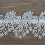 2015 new dedign fashion female chemical lace trim for lady's dress