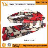 Fashion Hot Sale New Arrival Red Beautiful Women Scarf Custom Chain Belt