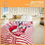 100% Polyester Mickey Mouse Cartoon Flat Screen Printing Coral Fleece Blanket for Kids thumbnail-1