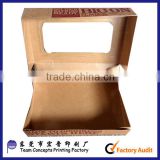 food grade lunch paper box with PVC window from china