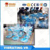 2016 Interactive Virtual Reality Experience 3 Seats 360 Degree Egg VR Cinema Simulator 9D VR
