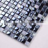 SD020 Hot Sale 15*15 Square Stone Mix Glass Backsplash Tile Mosaic thumbnail-5