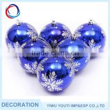 Popular product factory wholesale personalized christmas ornaments ball