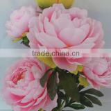 Pink and white artificial peony silk peony flowers wholesale peony silk flower                        
                                                                                Supplier's Choice