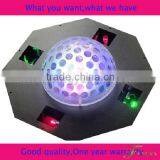 Four Head RG Laser LED Crystal Ball Effect Disco Light