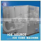 Commercial Cube Ice Machine With PLC Controller