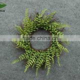 Hanging custom laurel wreath graden decoration indooor
