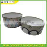 Round Luxury Cardboard Gift Packaging Box Set thumbnail-4