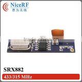 NiceRF SRX882 Low Cost Strong Driving Force RF Super Heterodyne Receiver Module 315/433mhz RF Wireless Receiver Module thumbnail-3