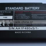 1800mah 3.7v li-ion battery phone battery of sky phone