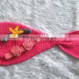 Wholesale Fashion Costume Crochet Mermaid Tail Newborn Photo Props thumbnail-6