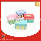 9.5 * 7 * 6 cm Big Size Carton Box Gift Box Cartoon Box 4 Colors = 4 Pcs = 1 Lot Free Shipping thumbnail-4