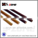 Running color treated wooden cutrain rod window tube hanging
