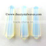 Opalite Double Terminated Pencil Vogel Wands Khambhat Gujarat India