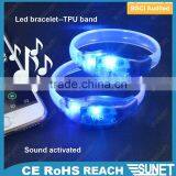 Hot Promotion Product Custom Logo TPU LED Wristband Motion Sensor thumbnail-4