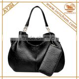 Soft Rose Tote Bag Metal Chain Connected Shoulder Strap Famous Designer Handbag