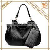Soft Rose Tote Bag Metal Chain Connected Shoulder Strap Famous Designer Handbag thumbnail-1