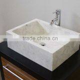 First Choice Italian White Carrara Marble Vanity Tops thumbnail-4