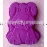 Lovely Cartoon Animal Silicone Heart Cake Mold thumbnail-1