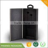 High End Book Shape Cardboard Box Packaging for Earphone thumbnail-2