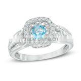 925 Silver Rings for Women With Dancing Stone thumbnail-1