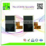 4.3 480x272 TTL TFT LCD Resistive Touch Glass