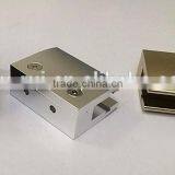 Inox Square Glass Clamps for Handrail Posts Glass Clips Aluminum Glass Clamp thumbnail-3