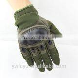 Microfiber Military Olive Green Gloves thumbnail-4