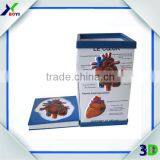 Custom Printed 3D Embossed PVC Pen Holder