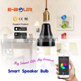 Mini Bluetooth Speaker for Beat LED Blub APP Control LED Light