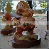Outdoor Cartoon Character Theme Sculpture FRP Resin Park Garden Decoration thumbnail-3