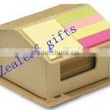 Stationery Set House Shaped Holder Loose Sheet Memo Pad thumbnail-2