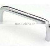 Steel furniture door handle, wire, solid steel, polished chrome