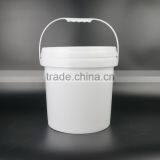 Plastic Packaging Container, 10L Lubricant Pail, Plastic Bucket With Metal Handles thumbnail-2