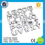 High Quality ABS Plastic Chrome Custom Car ABS Logo Sticker thumbnail-4