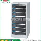 Taiwan Efficiency Plastic PS Transparent Drawer Steel Filing Cabinet Magazine Newspaper Document Cabinet TJG A4H-104 thumbnail-5