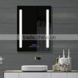 High Quality LAMXON LED Lighted Bathroom Mirror With Digital Clock for Yacht and Project thumbnail-1